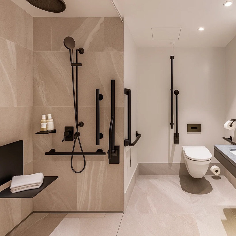 Inclusive shower design