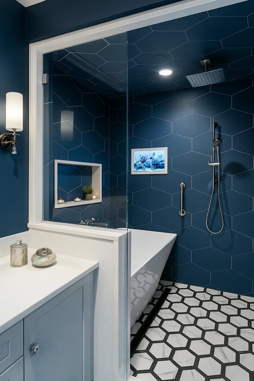 Spa-Inspired Shower Design