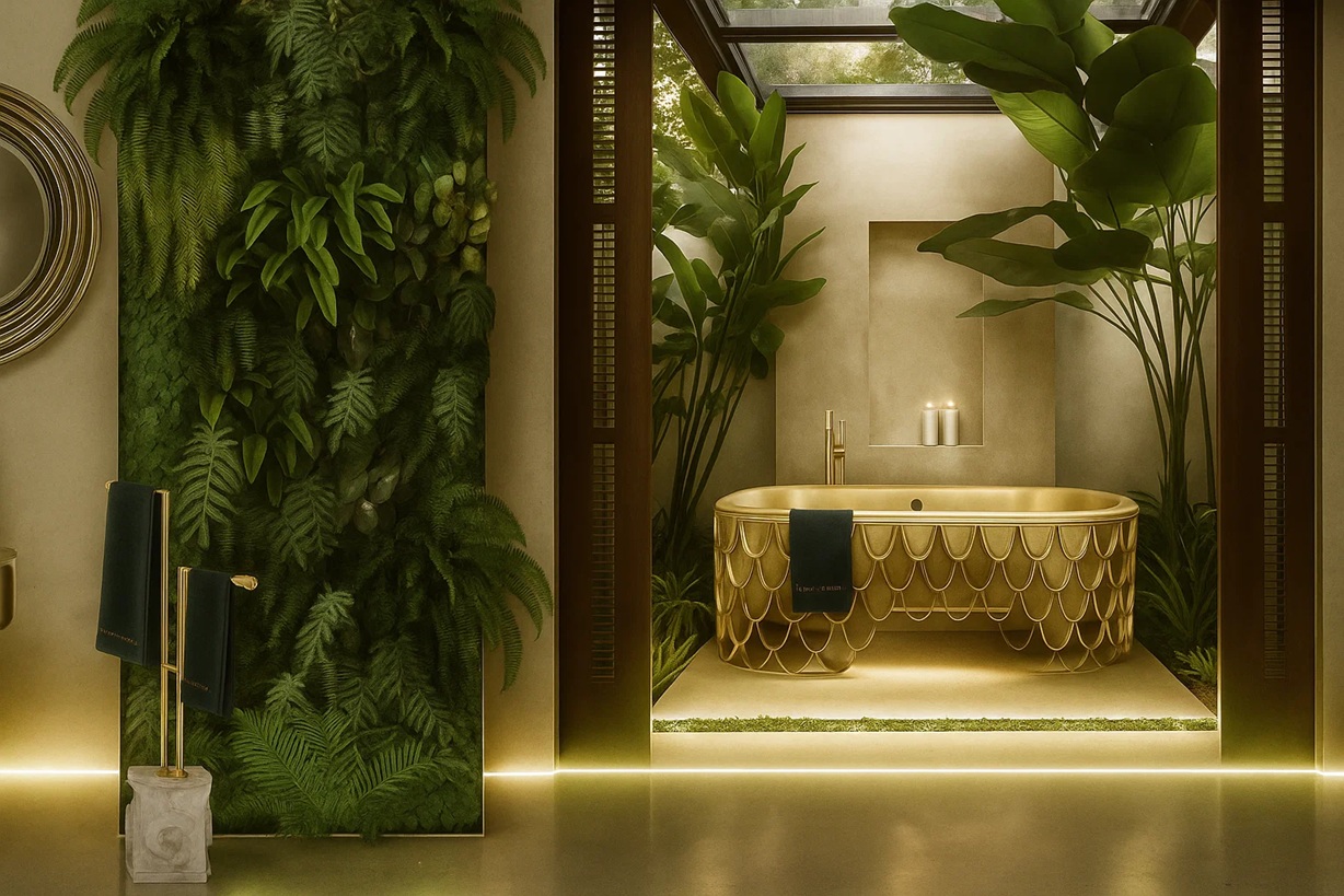 Green technology in hospitality interiors