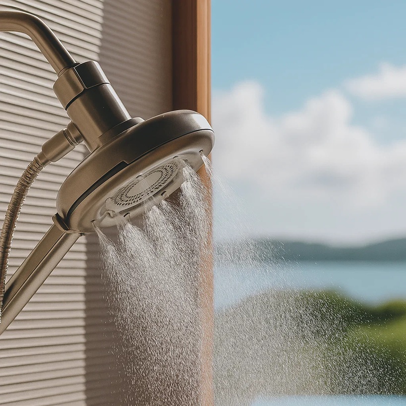 Water-saving shower