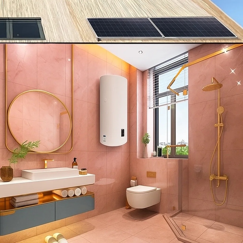 Solar Panels on Hotel Roof