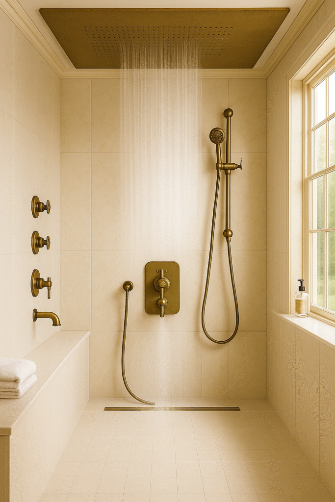 BathSelect spa-style hospitality shower system
