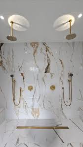 Contemporary bathroom with freestanding tub and shower