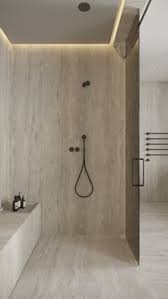 Luxury bathroom suitable for flagship suite smart shower deployment