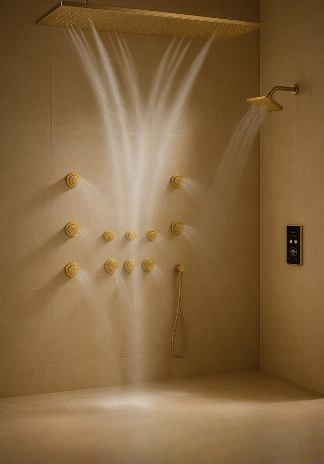 Coordinated fixture family reference (visual example)